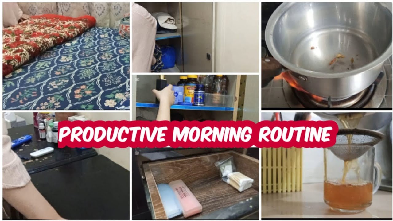 Productive Morning Routine Of Pakistanimom /Cold cough flu KehwaRecipe