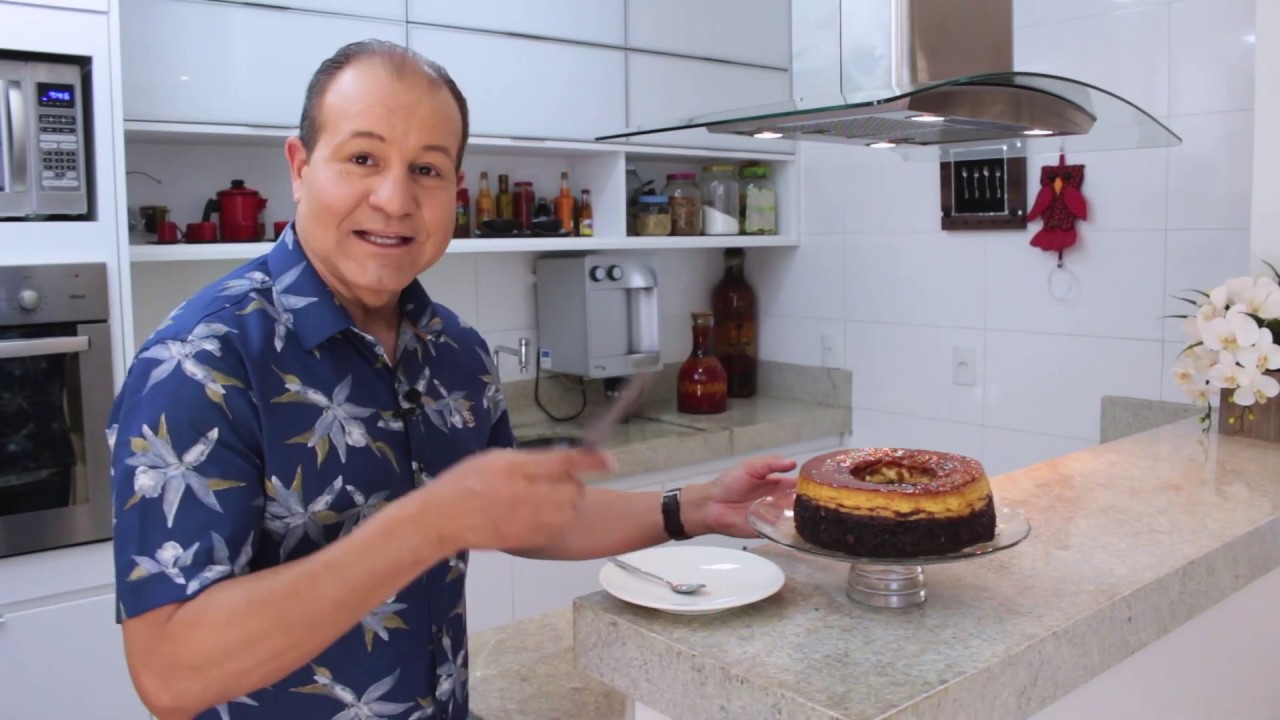 Bolo Pudim | Na cozinha com Oloares Ferreira