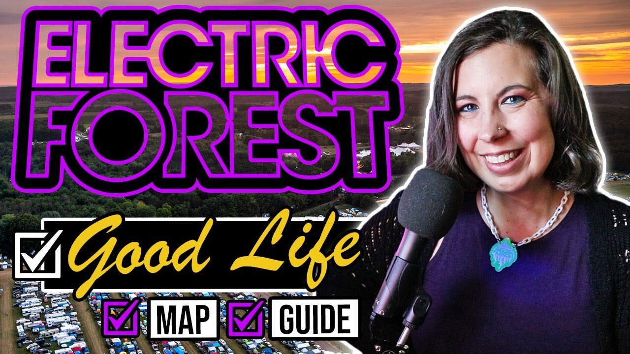 Кемпинги Electric Forest Good Life🏕️ Карта + советы