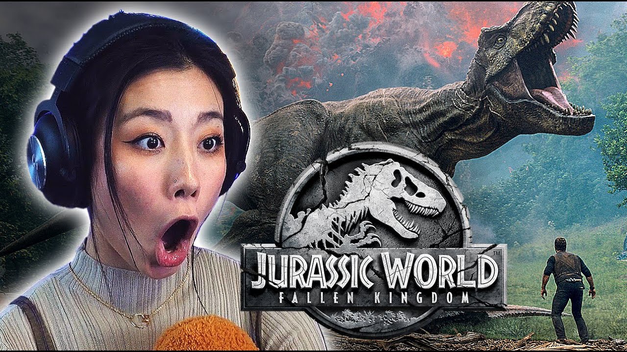 First Time Watching Jurassic World Fallen Kingdom and it's pretty fire ngl *lip bite*