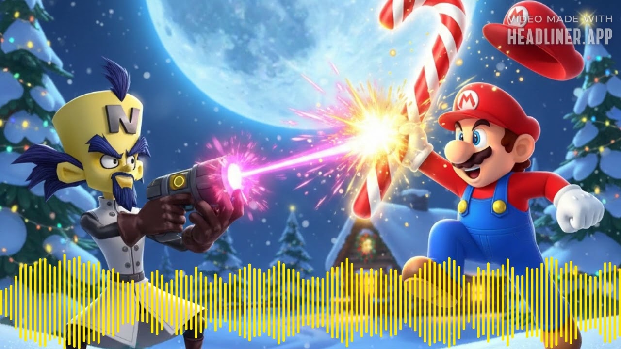 Crash of the Titans Cortex Voice Clips VS Mario Party 9 Main Theme HD 01 Mario Party 9 OST