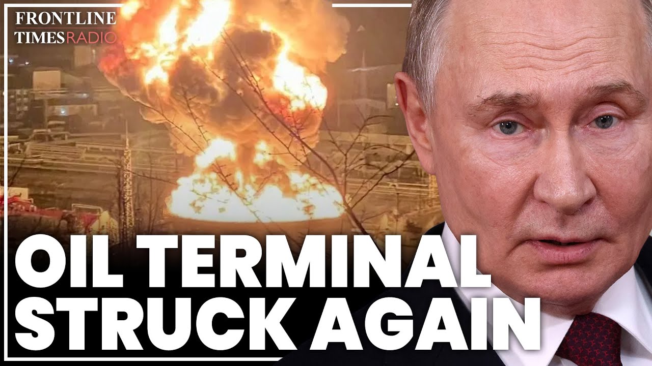 Ukraine hits Russian oil terminal processing '20% of oil exports' as Putin's energy crisis deepens