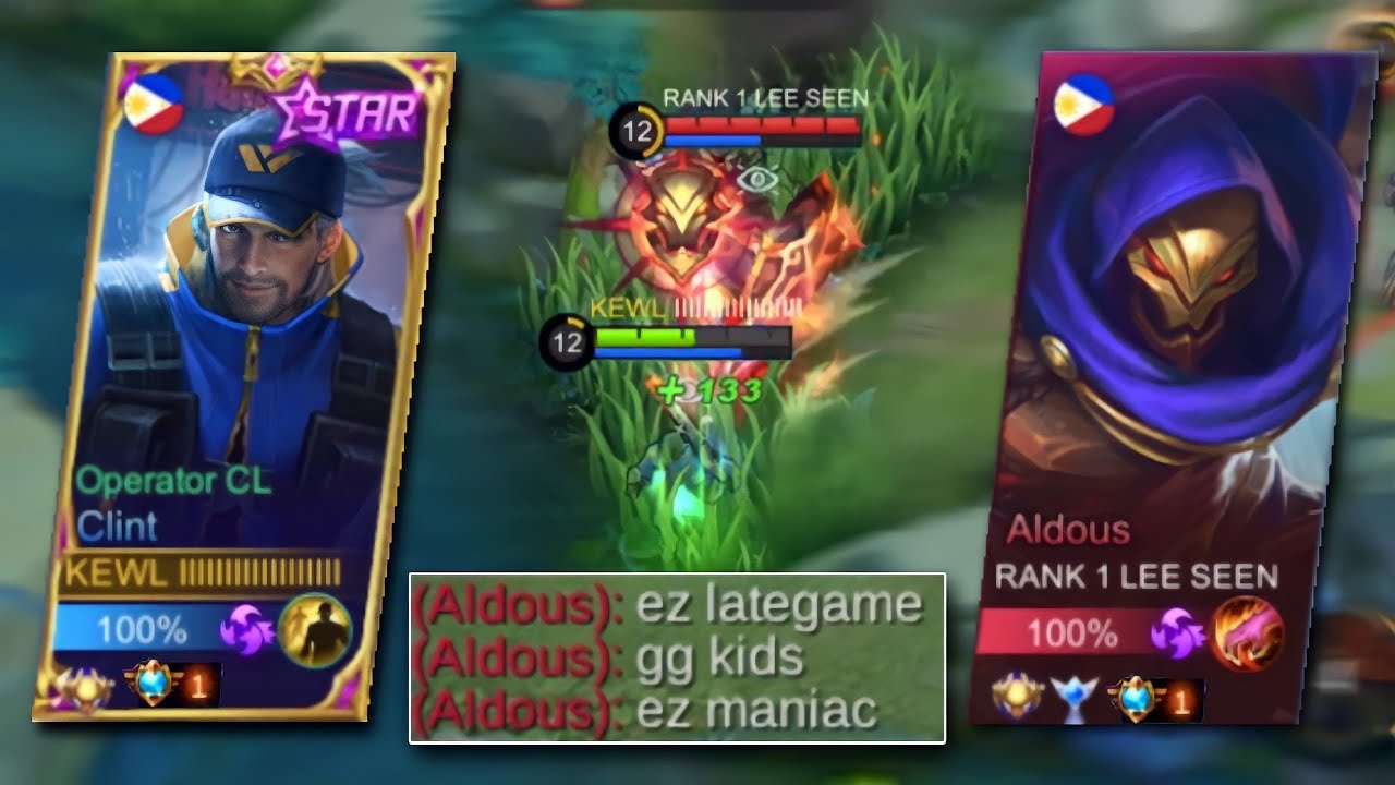 TOP GLOBAL CLINT VS HYPER LATE GAME ALDOUS!🔥 INTENSE BATTLE! | (MUST WATCH) - MLBB