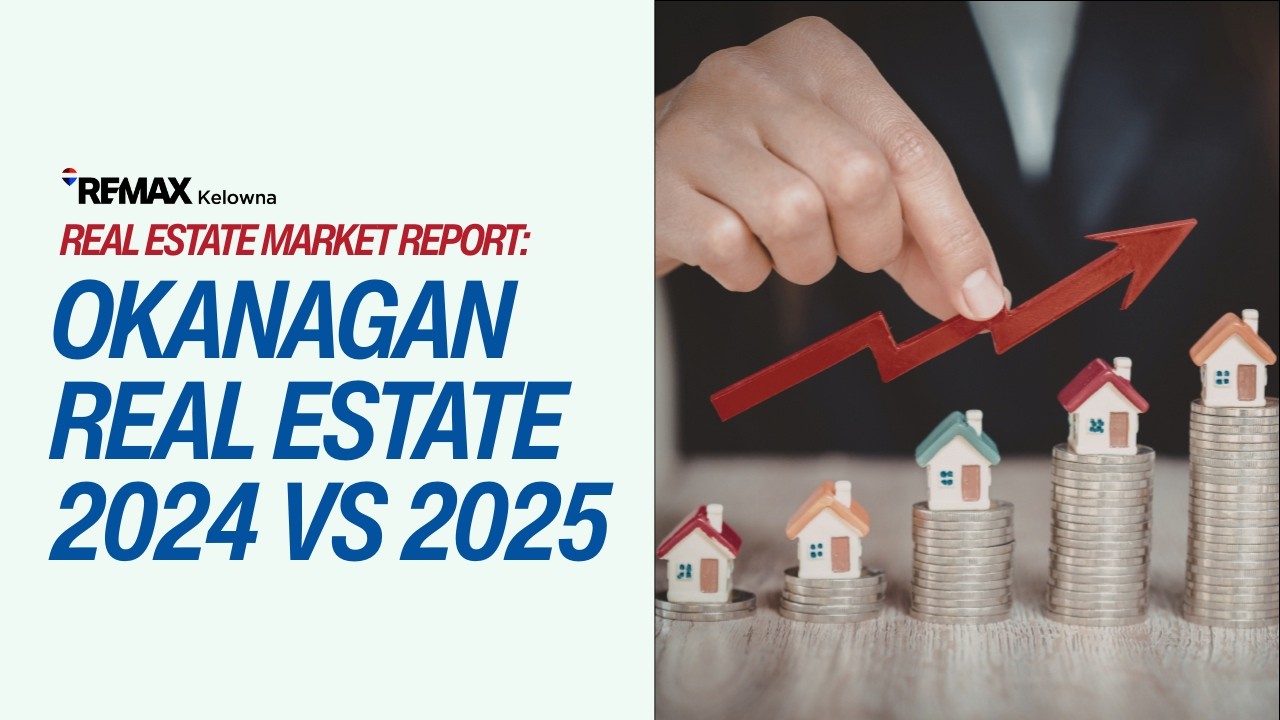 Okanagan Real Estate 2024 vs 2025