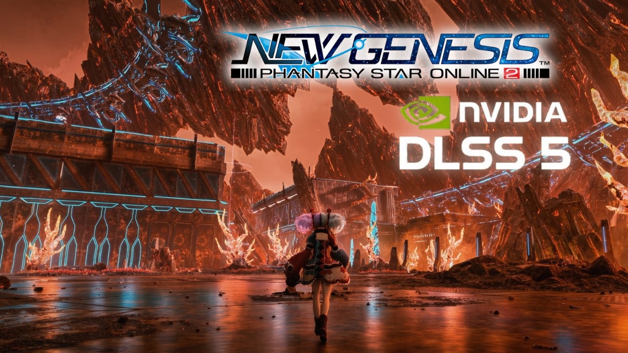 PSO2 NGS Looks COMPLETELY Different with DLSS 5 X2 PASS
