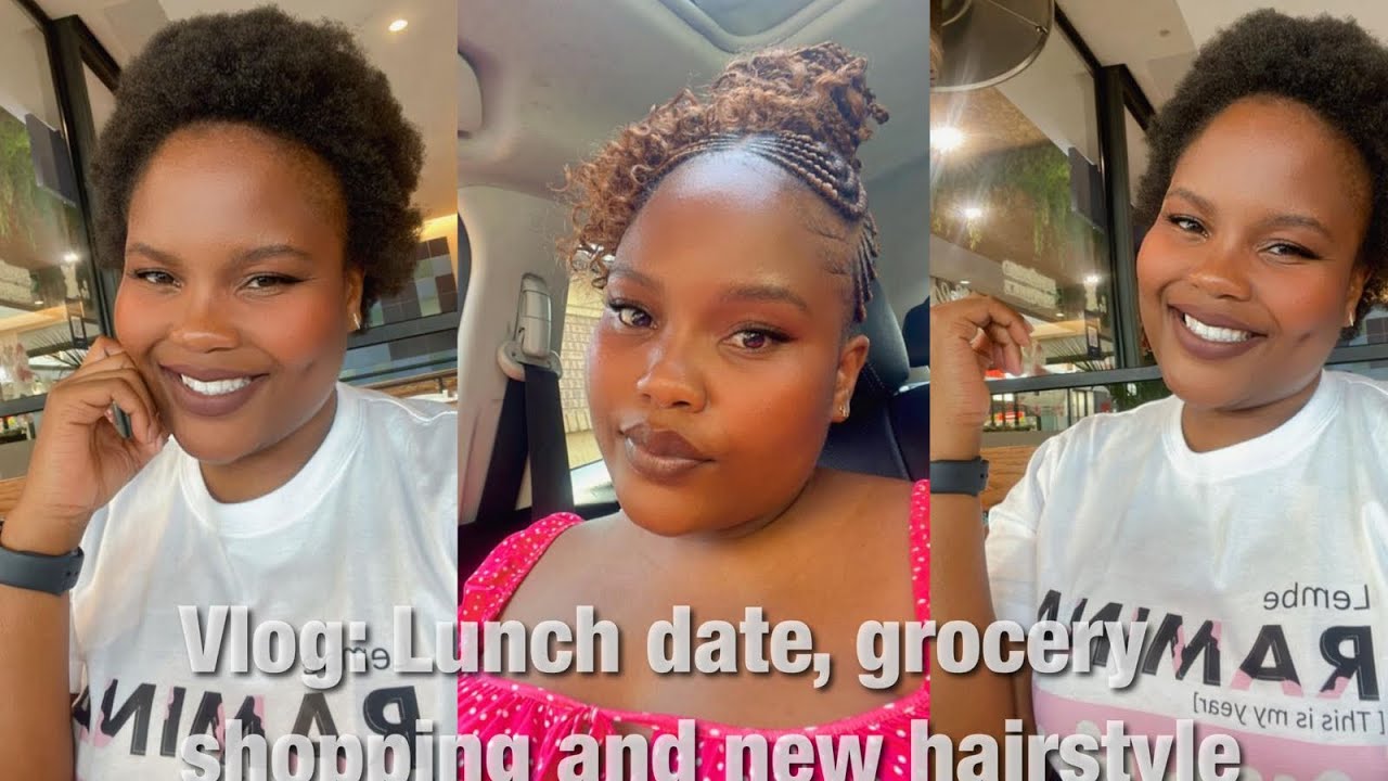 VLOG || 1st VLOG OF THE YEAR || LUNCH DATE || GROCERY SHOPPING || South African YouTuber