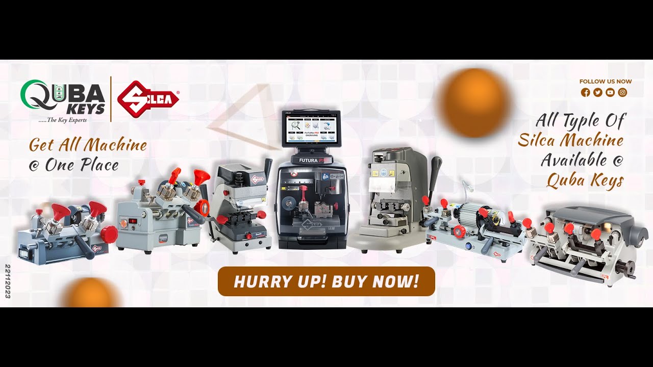 All Type Of Key Cutting Machine | Quba Keys