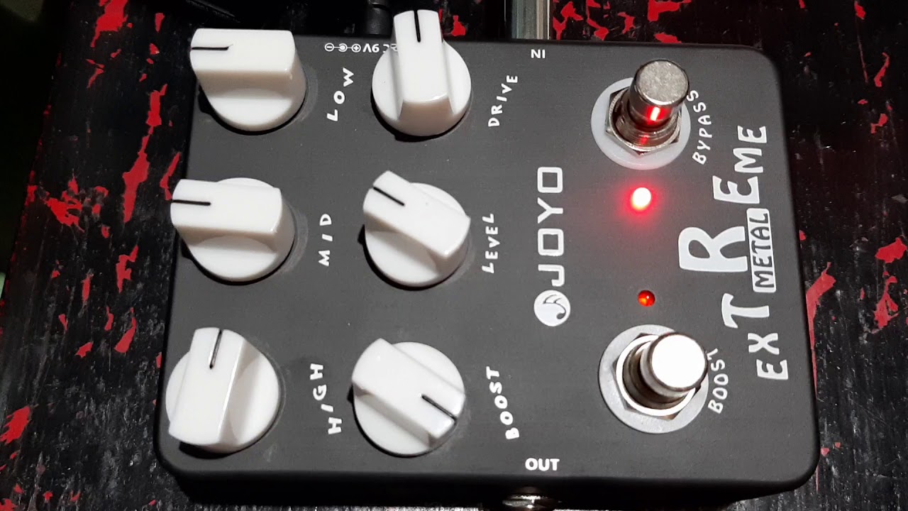 Joyo JF-17 Extreme Metal Distortion - EHX Metal Muff w/ Top Boost clone (Pinoy testing, No talking)