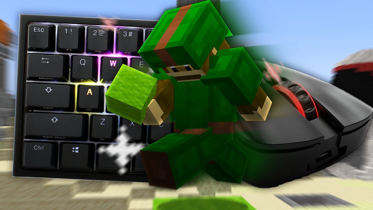 Keyboard + Mouse Sounds ASMR | Hypixel Bedwars