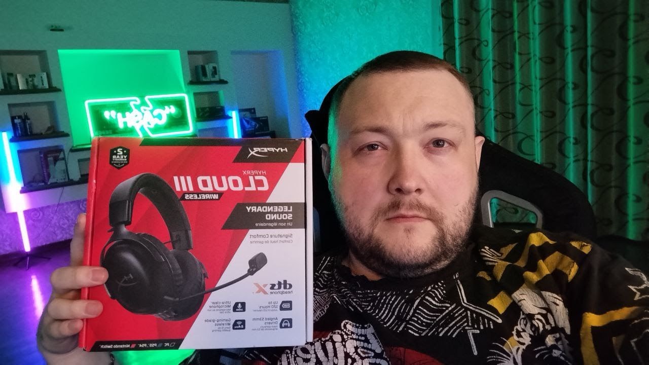 Обзор и распаковка игровых наушников 2024 HyperX Cloud III Wireless