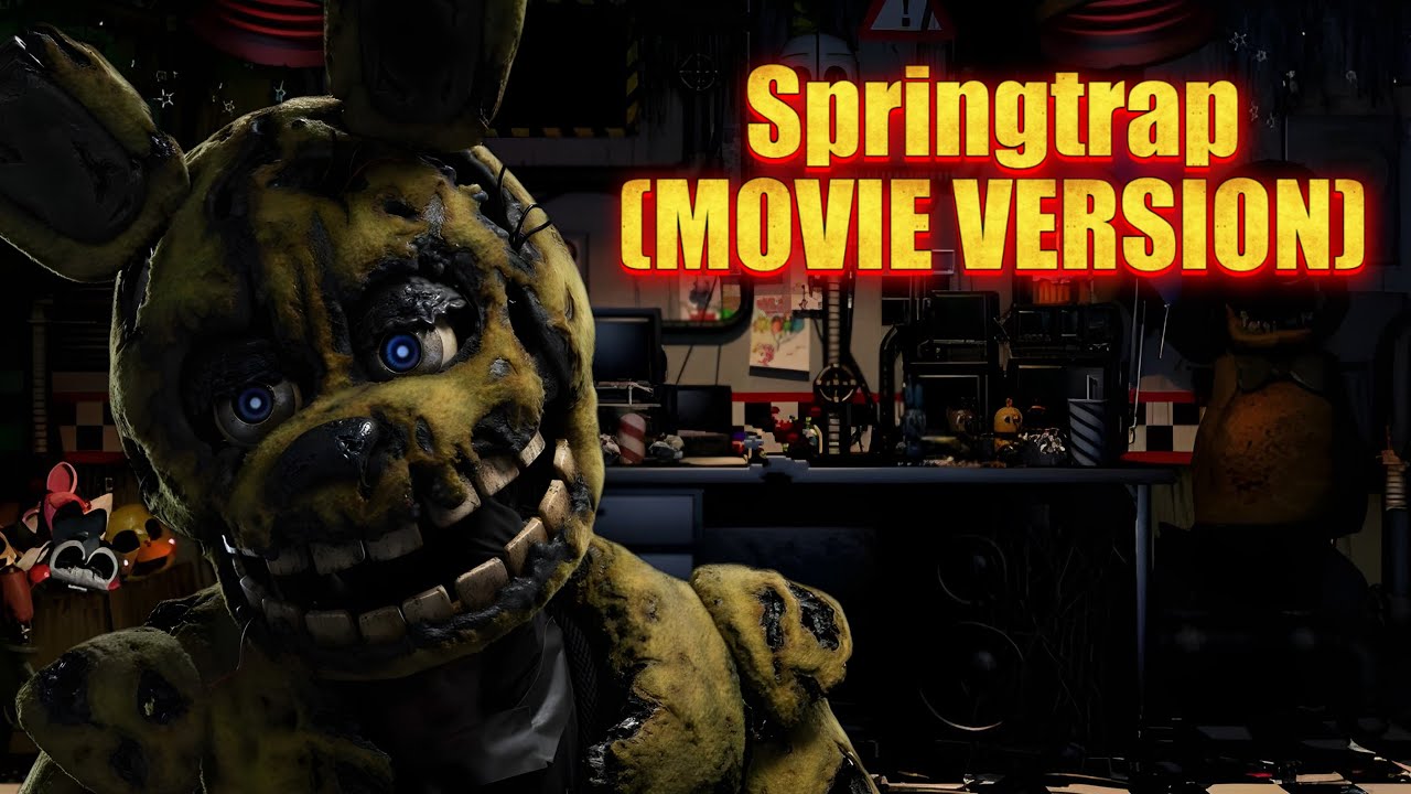 Springtrap FNAF 2 Movie design Gameplay (UCN MODS)