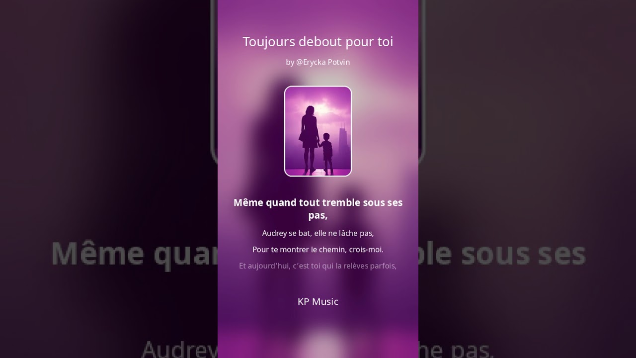La Queenbécoise-Toujours debout pour toi
