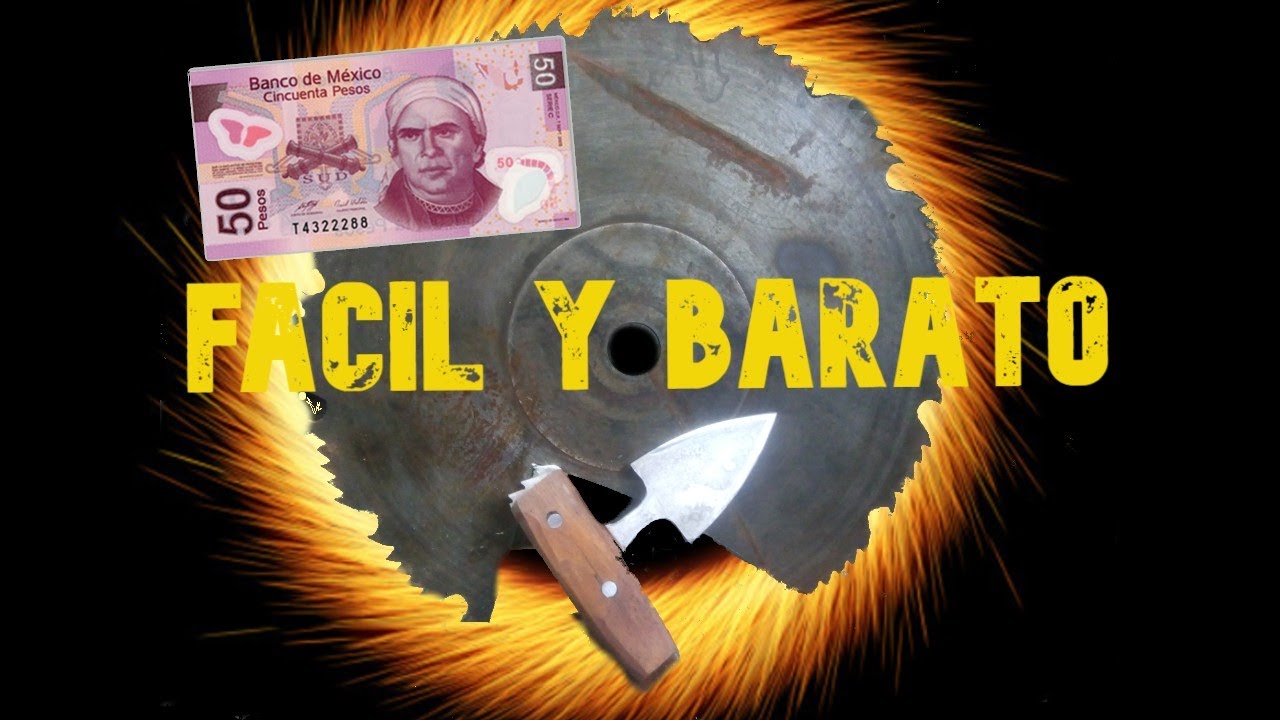Fabrico una Push Dagger con menos de $50 MXN