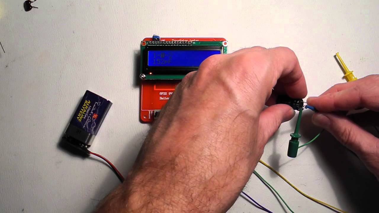 Demonstration of Low Cost Component/Transistor Tester
