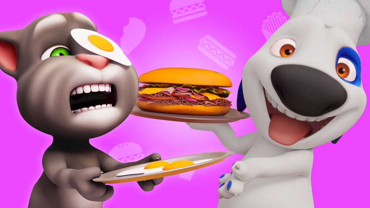 Talking Tom Curtas - Duelo de Cozinheiros (Temporada 2 Episódio 11)