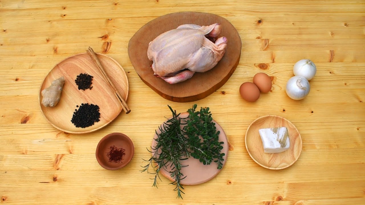Medieval Chicken Soup - Brodo Granato