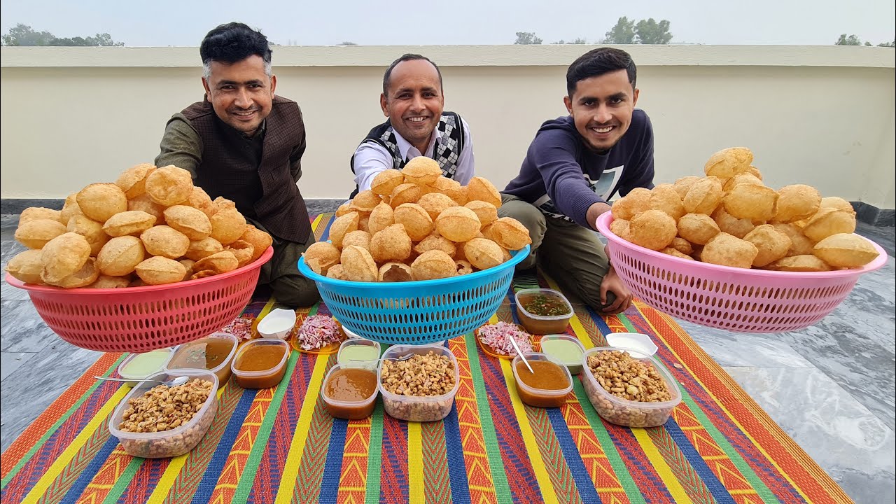 300 PANI PURI | GOLGAPPA EATING COMPETITION | Pani Puri Challenge | Food Challenge | Mubashir Saddiq