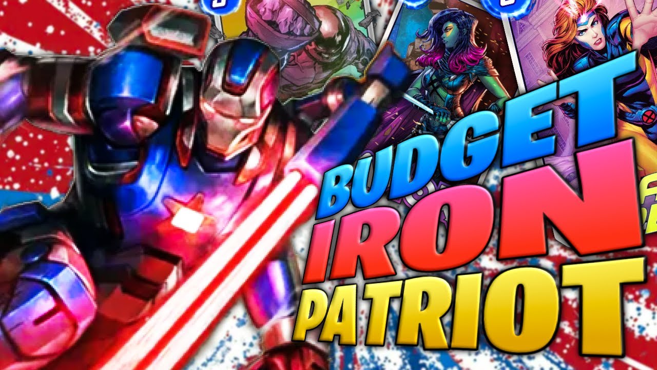 Iron Patriot Shines in Budget Guardians - Iron Patriot Guardians Deck - Marvel Snap Deck