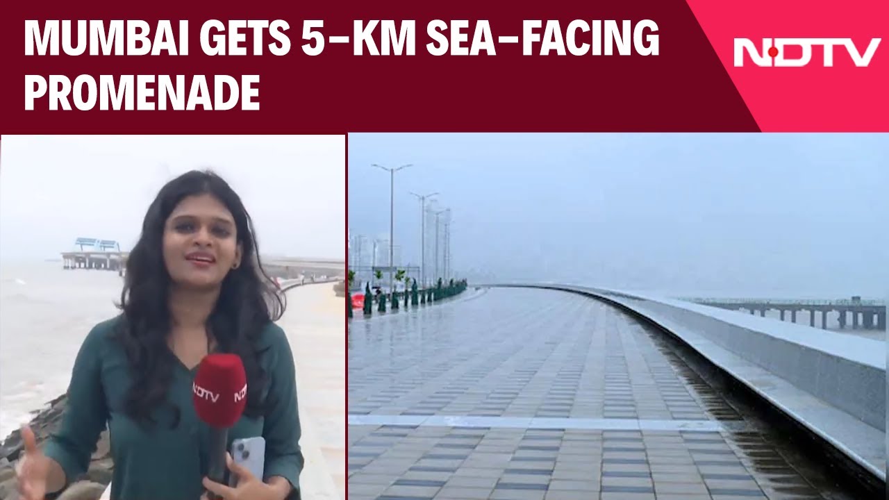 Mumbai News | Mumbai Gets 5-km Sea-Facing Promenade, Coastal Road To Stay Open 24X7