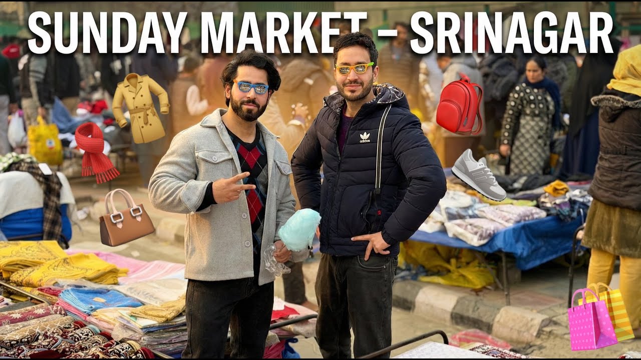Exploring Sunday Market of Kashmir | Full Adventure