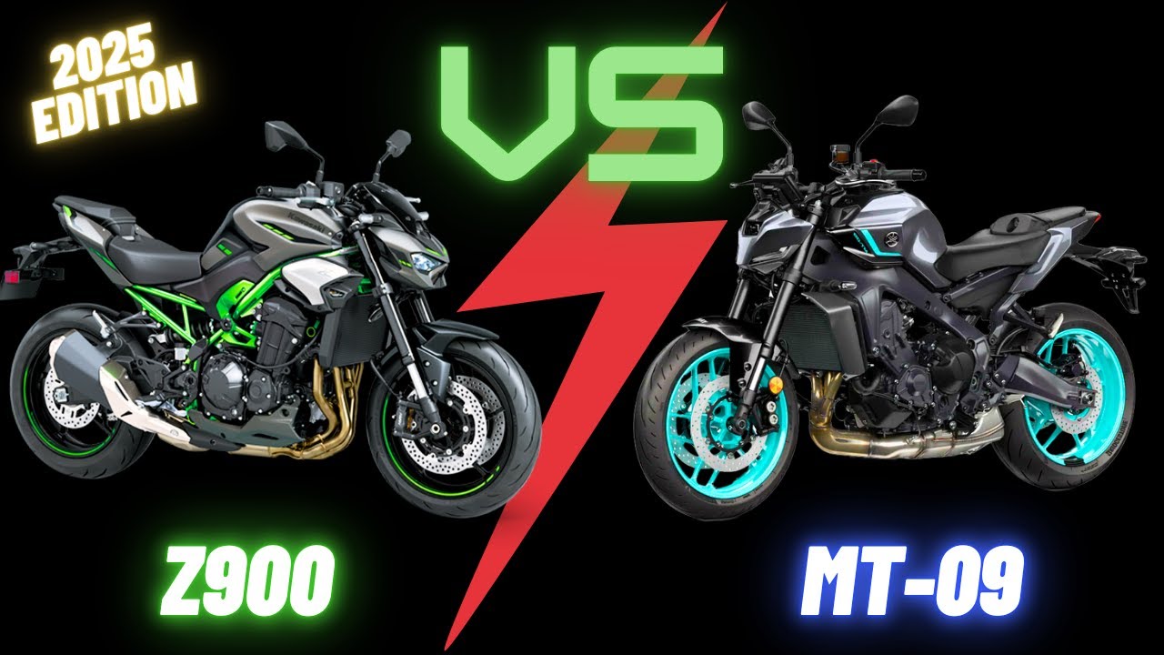 Kawasaki Z900 Vs Yamaha MT-09 - Best Naked in 2025?
