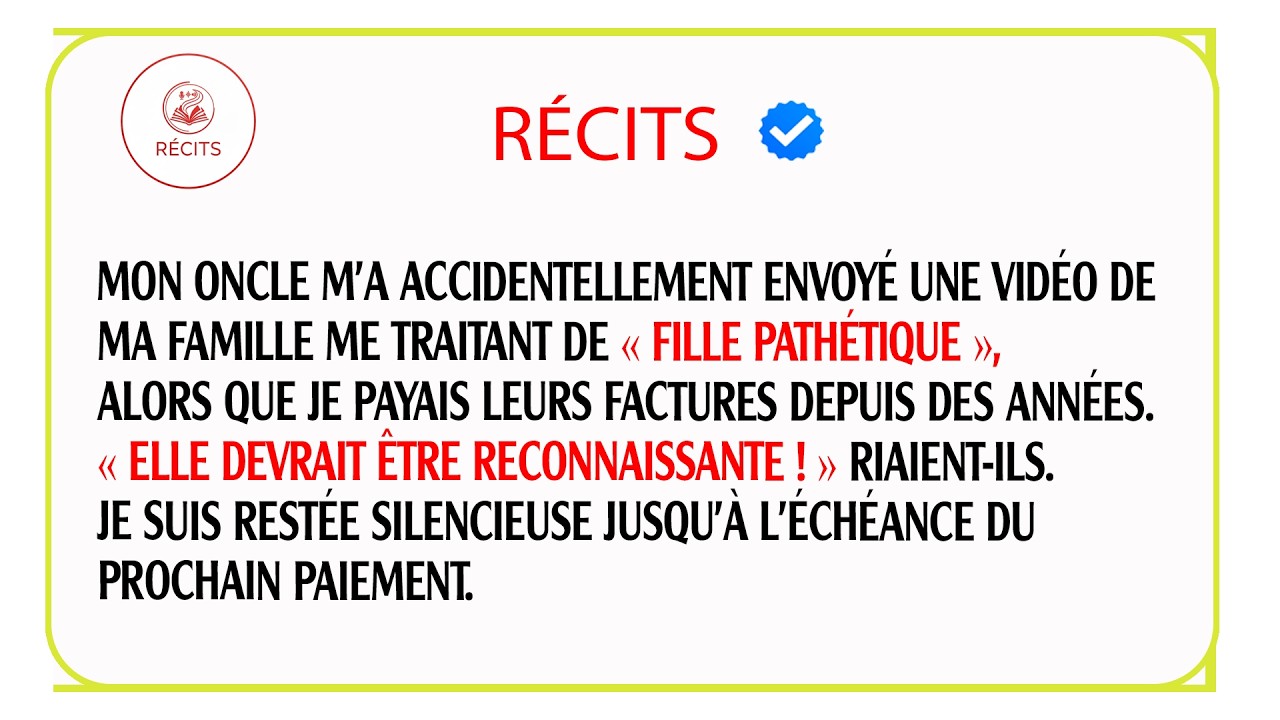 Ma famille ingrate se moquait de moi en secret. J'ai arrêté de trả lời và ils ont tout perdu !
