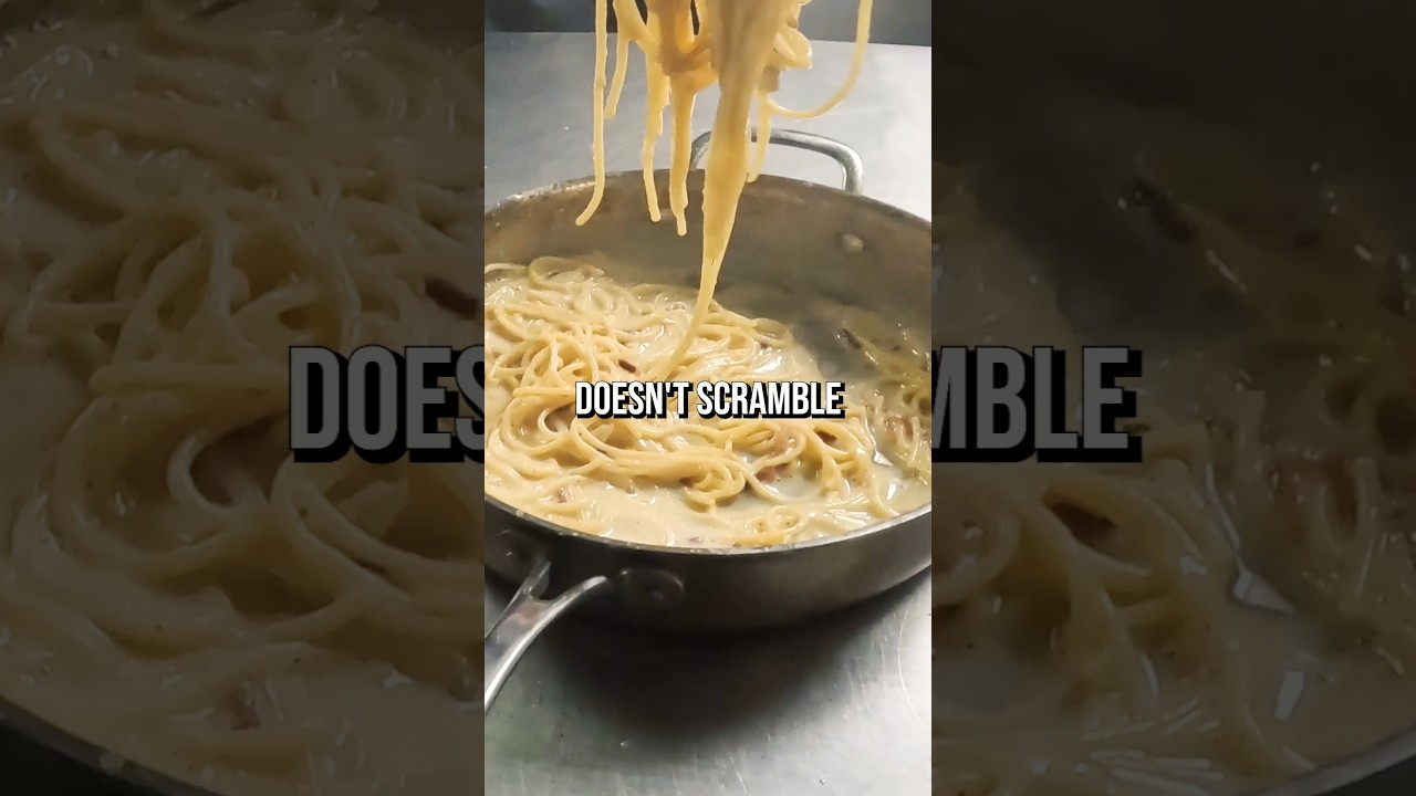 Chef Tips for Better Carbonara