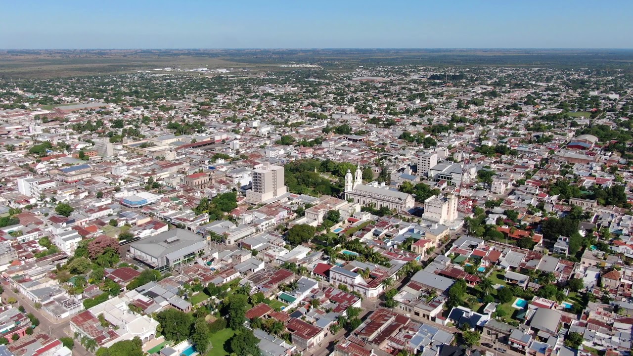 Goya Corrientes, paseando en dron, Curentena, día 16