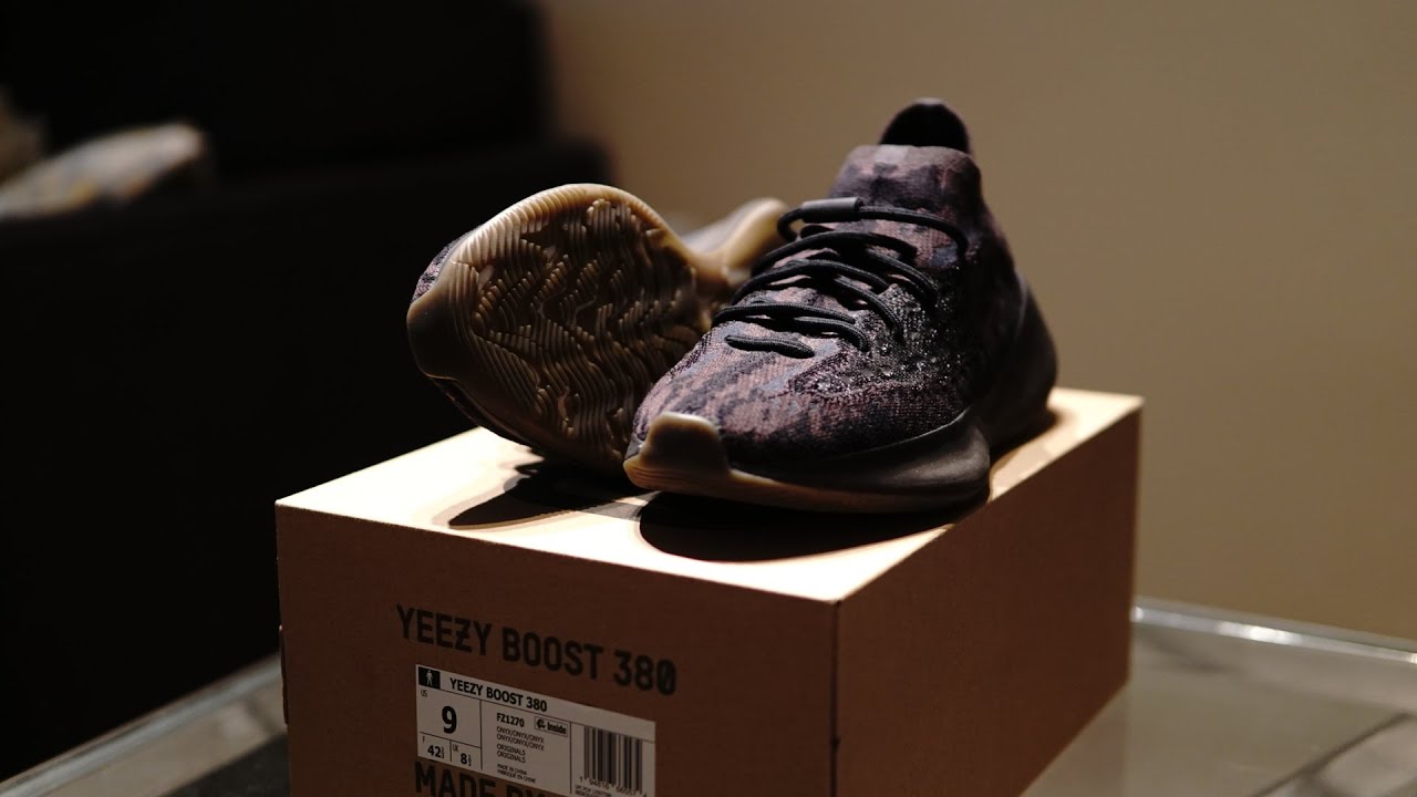 Yeezy 380 Onyx (first release)