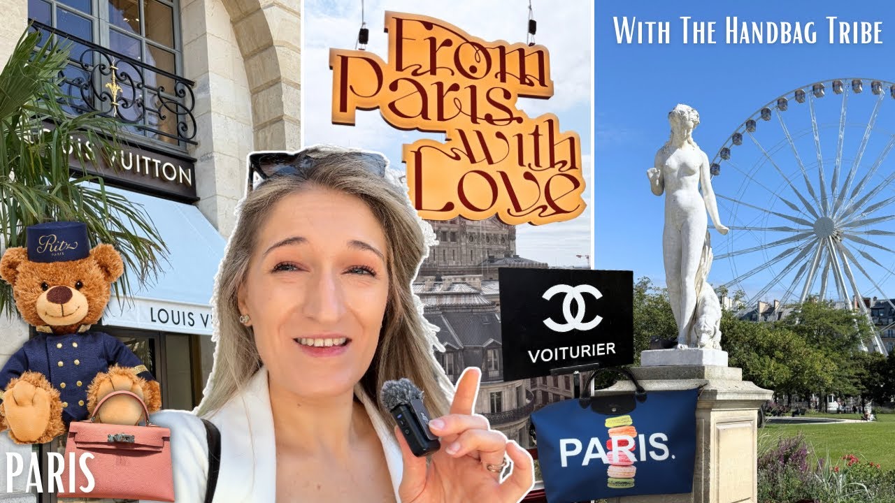 SUMMER IN PARIS❤️ with the handbag tribe - Hermès, Louvre, Galeries Lafayette, Ritz | Lesley Adina