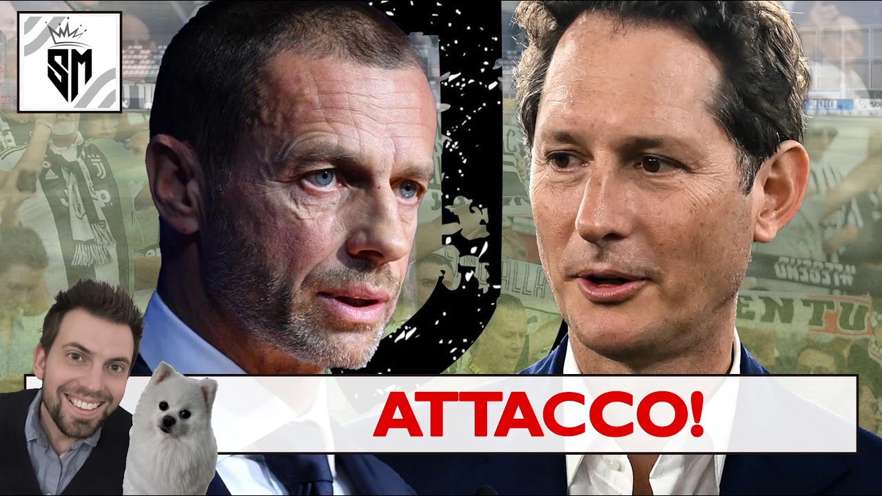 JUVE PAZZESCO: ESPOSTO DI ELKANN CONTRO LA UEFA! NERVI A FIOR DI PELLE! 