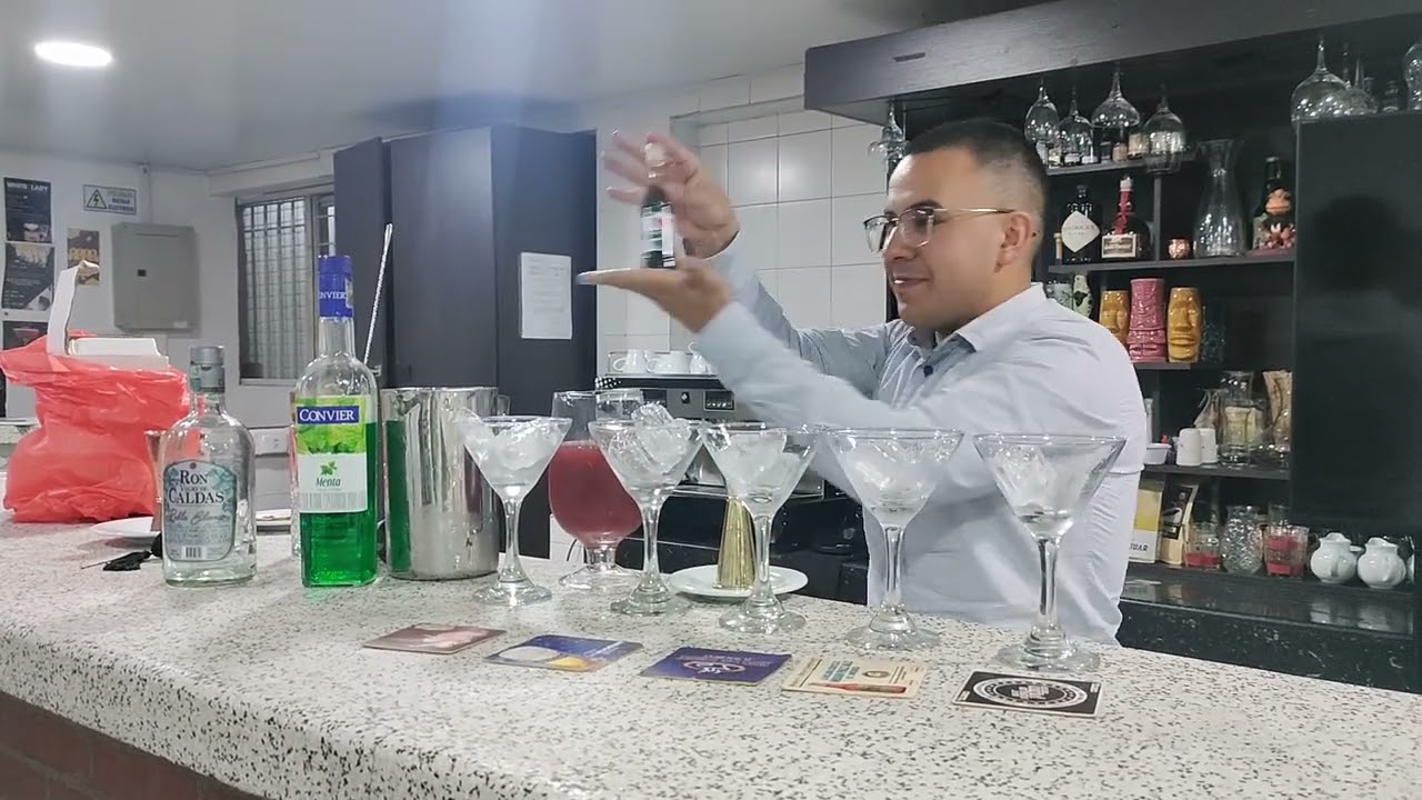 primera práctica, competencia nacional de coctelería 2023