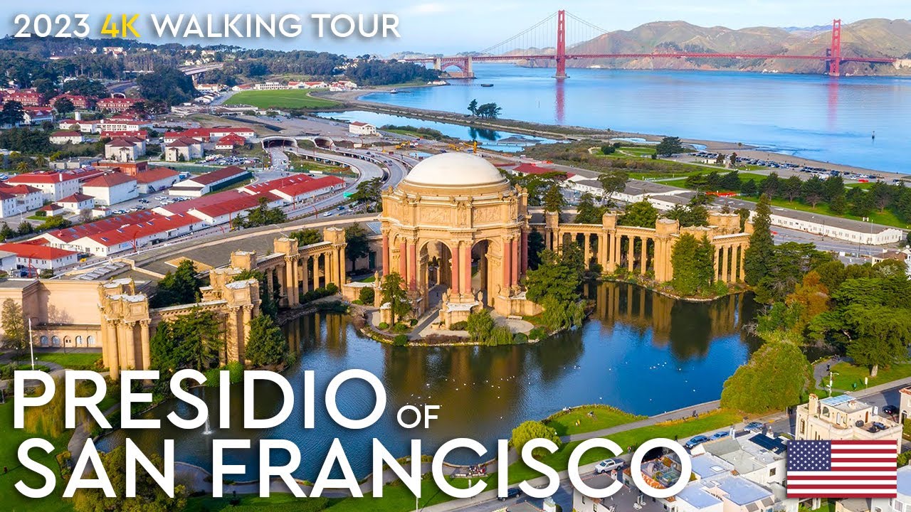 Billionaire's Row - Pacific Heights and The Presidio of San Francisco Walking Tour in 4K 2023