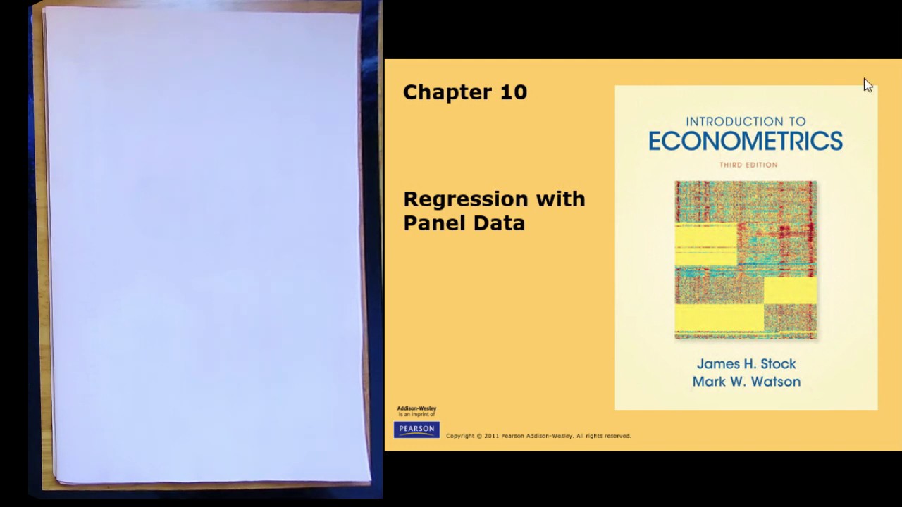 Panel Data Regression Lecture 1