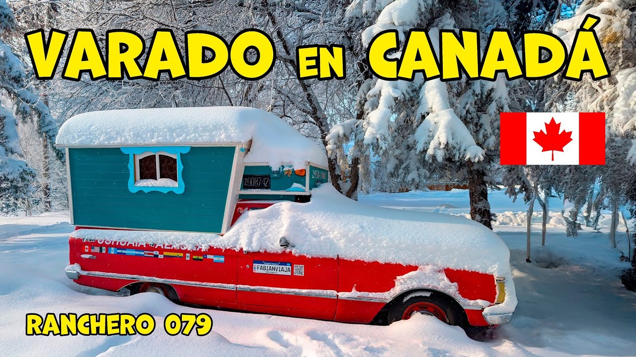 Ranchero 079 👉 VIVIR EN CANADA o ESCAPAR DEL FRÍO? 🥶🥶 Esto es solo para valientes!! 😂 #saskatchewan