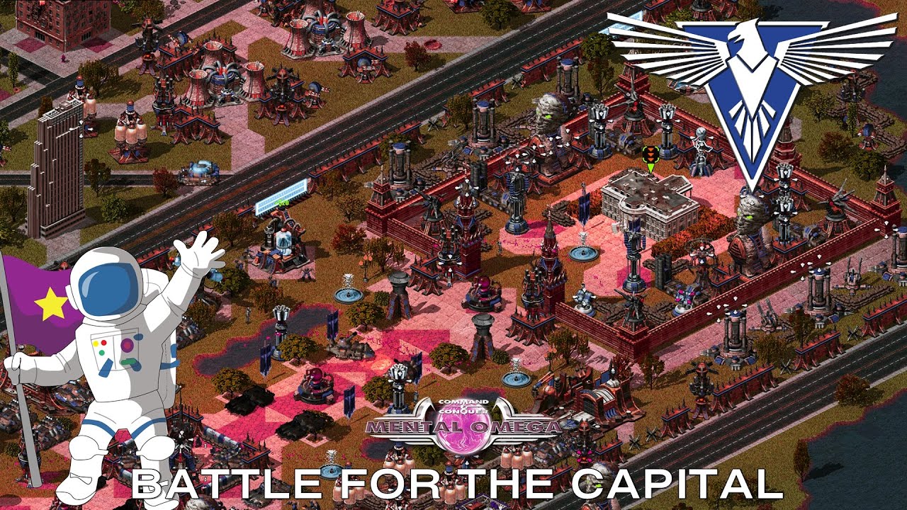 Red Alert 2 | Mental Omega 3.3.6 - Foehn Rising Series - Allied Fan Mission - Battle for the Capital