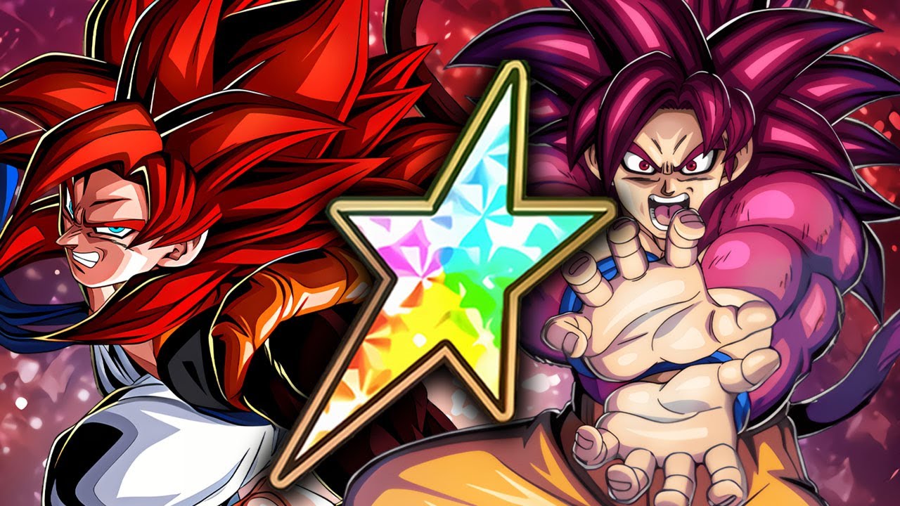 AGL LR SSJ4 GOGETA + LR SSJ4 DAIMA GOKU ROTATION! Dragon Ball Z Dokkan Battle