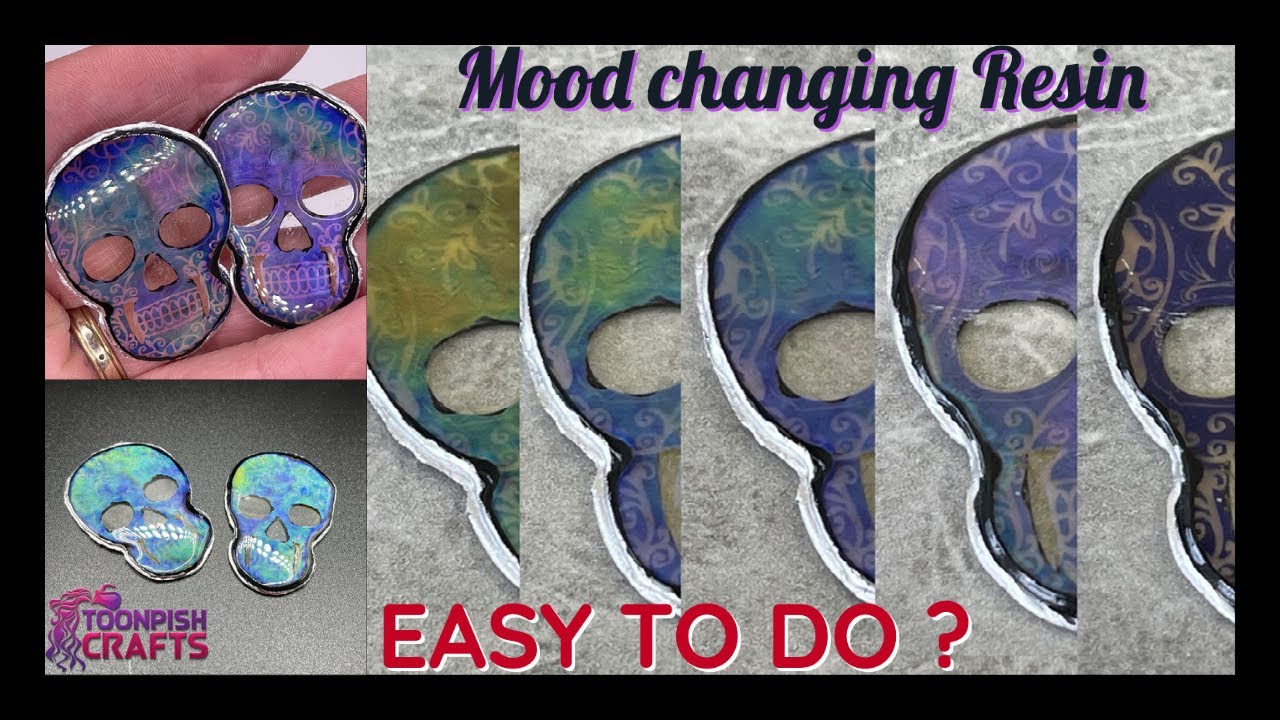 MOOD ring resin pendents - was it easy??