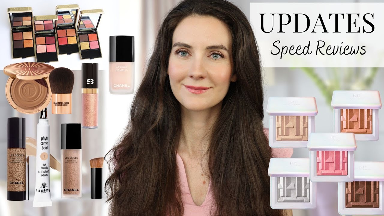 UPDATES | Luxury Beauty Speed Reviews |Chanel Les Beiges| Sisley makeup| HAUS Labs Guerlain Ombres G