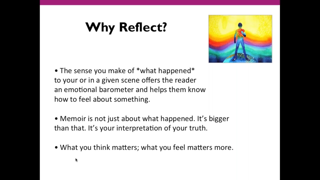 What Is Reflection in Memoir? with Brooke Warner