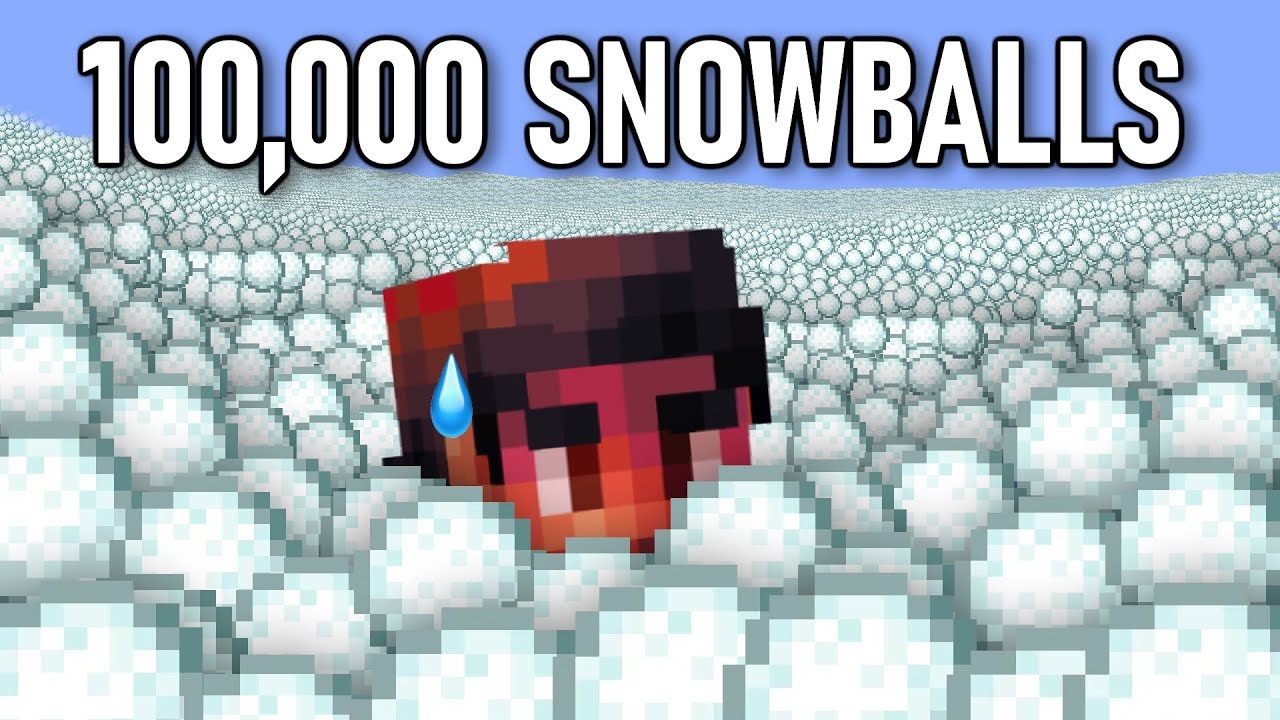 CRASHING A Pay-to-Win Minecraft Server with 100,000 Snowballs - #2