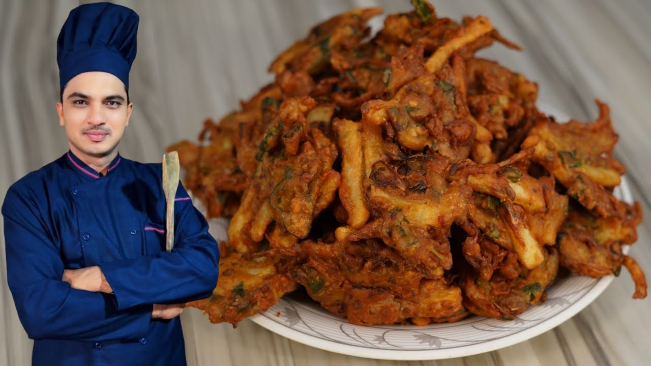 Rain day special pakora recipe |Crispy Mix Pakora Recipe By Chef M Afzal