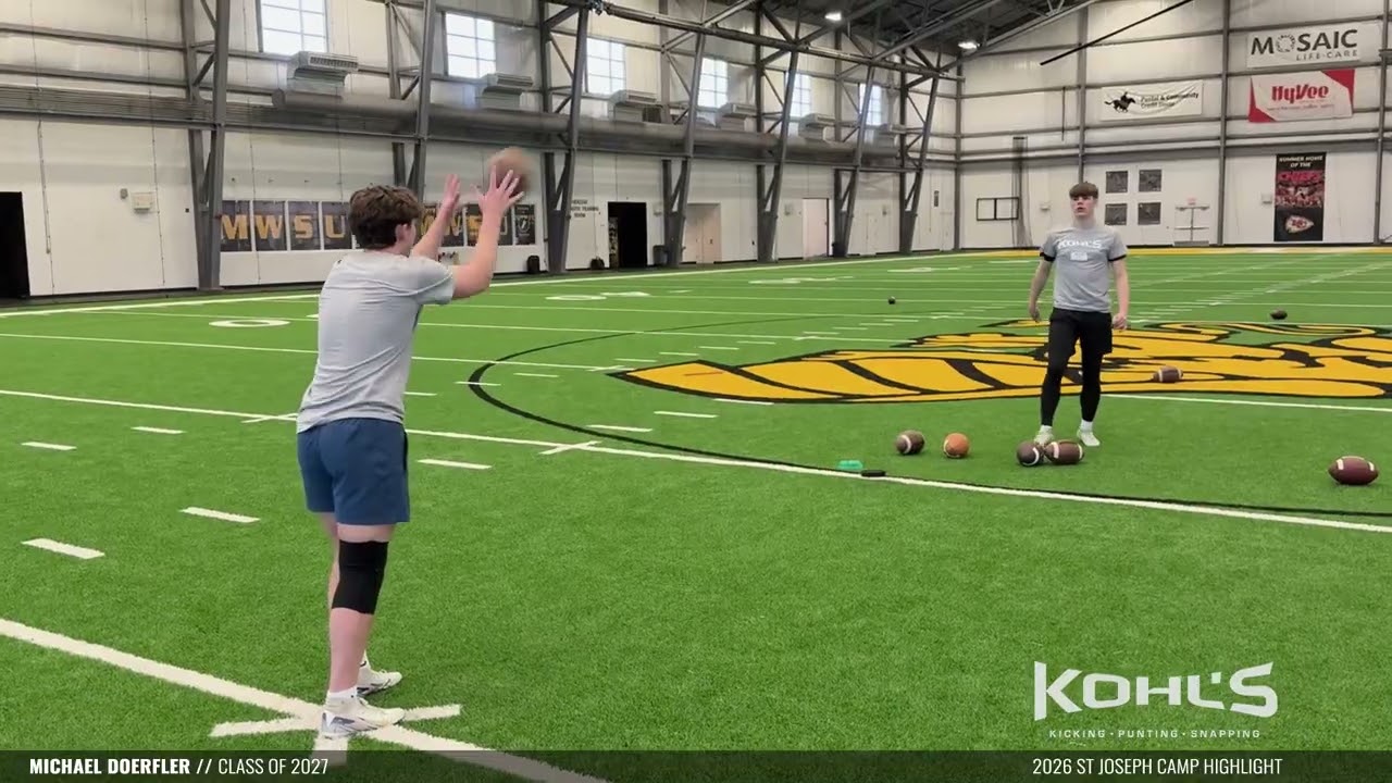 Michael Doerfler 2026 St  Joseph Training Video