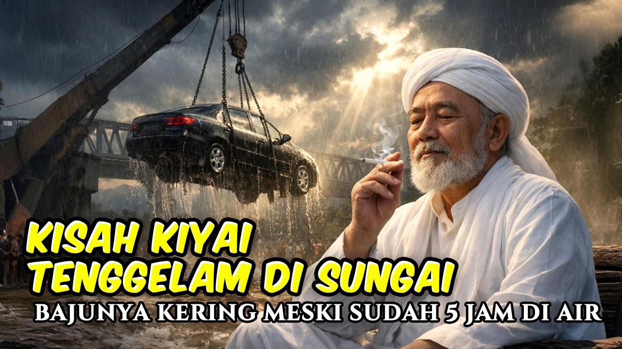 BENGAWAN SOLO JADI SAKSI! 5 Jam Tenggelam, Kiai Ini Keluar Tanpa Basah - KH. Mahrus Aly Lirboyo