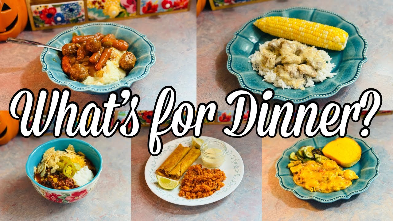 What&rsquo;s for Dinner | EASY BUDGET FRIENDLY Family Meal Ideas | September 2025