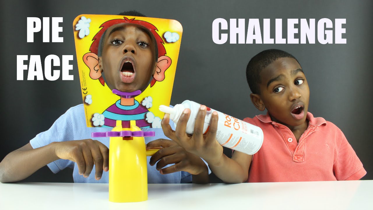 Pie Face CHALLENGE &ndash; Le Jeu de la Chantilly | K-Boyz TV