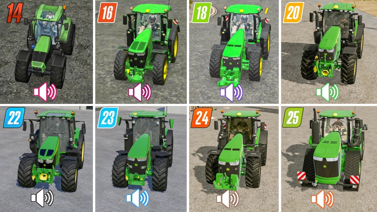 Fs14 vs Fs16 vs Fs18 vs Fs20 vs Fs22 vs Fs23 vs Fs24 vs Fs25 |  Sound Check Gameplay | Timelapse 