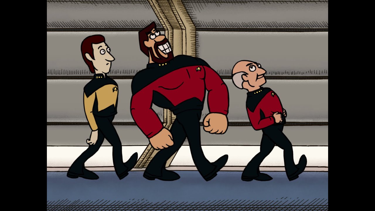 Dr. Livesey Walk - Star Trek Style