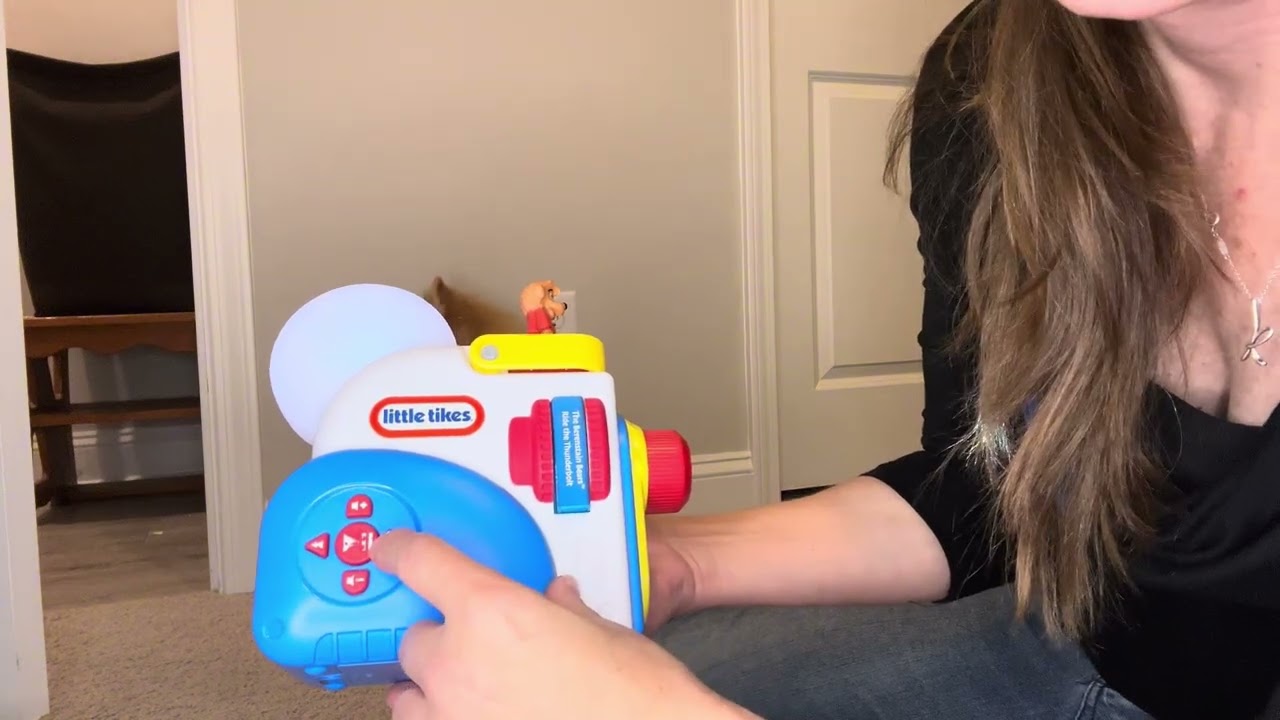 The Little Tikes projector is great because it makes storytime interactive, fun, and educational!