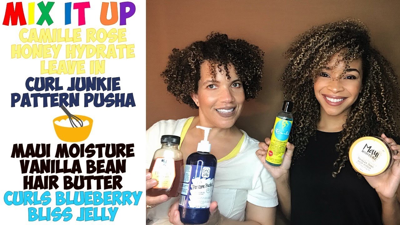 MIX IT UP | Camille Rose, Curl Junkie, Maui Moisture, Curls